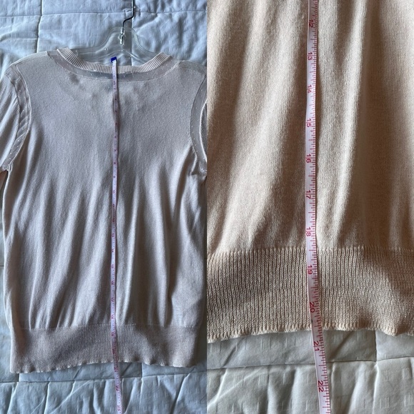 BCBG MAXAZRIA Glenna Silk Blend Lace Cardigan S Corozo - Picture 11 of 14